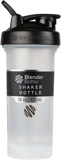 Classic V2 Plastic Shaker Bottle 28 oz Clear/Black