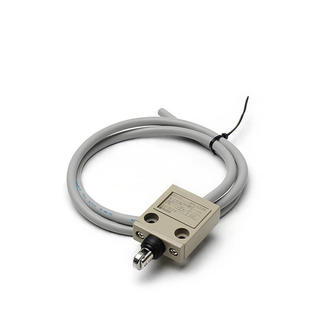 Fielect Limit Switch TZ-3113 Roller Plunger Limit Switch Momentary Switch 1NC+1NO 1Pcs Waterproof for CNC Mill 3D Printer Door Switch