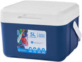 Portable Camping Cooler with Handle 5l Ice Cooler Small Hard Travel Coolers | Leak-Proof Outdoor Ice Chest Keeps Ice