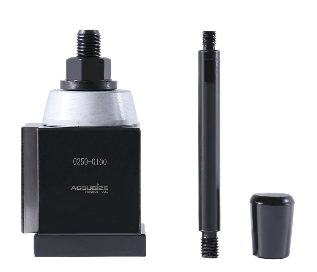 Accusize AXA Piston Quick Change Tool Post, for Lathe Swing 6-12"