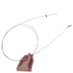 LIOOBO Lawn Mower Throttle Control Cable Steel Wire Silver Replacement