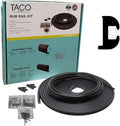 Taco Metal RUB Rail KIT Flex Vinyl WH 50'