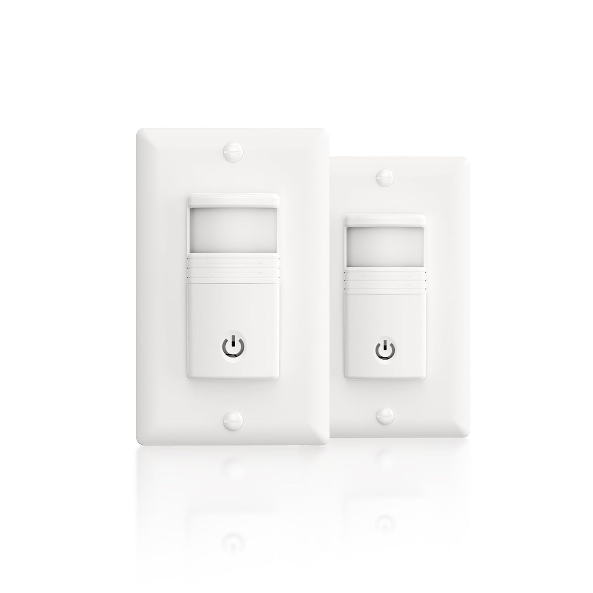 ECOELER Occupancy Sensor Switch, No Neutral Motion Light Switch, 2 Pack