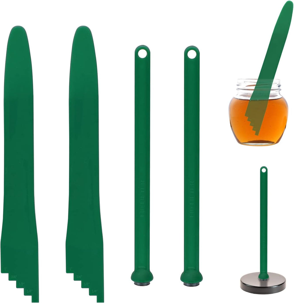 4P Canning Kits-Canning Magnetic Lid Lifter & Bubble Popper Headspace Tool