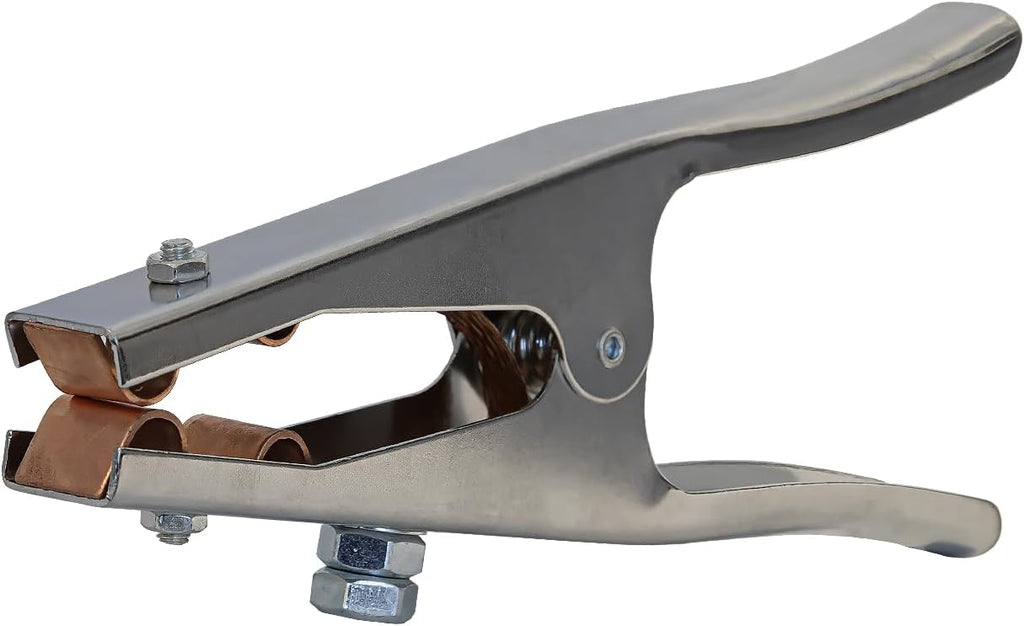 Arc-Zone 300 Amp Welding Ground Clamp with Copper Strip, Extra Large