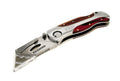 D-BKWH Quick-Change Folding Utility Knife - Wood Grain Handle, One Color