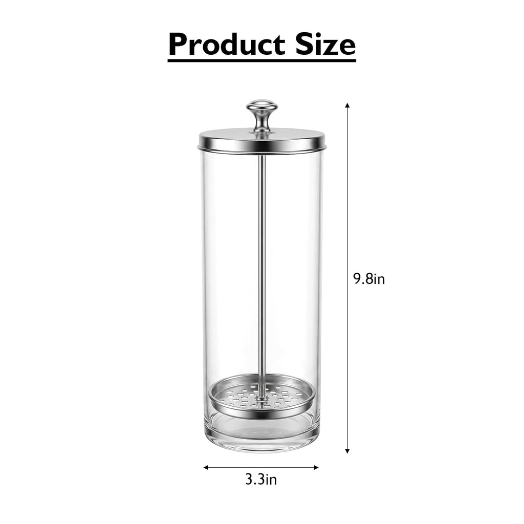 35 Oz Sterilizer Barber Jar Disinfectant Jar Disinfecting Glass Jar