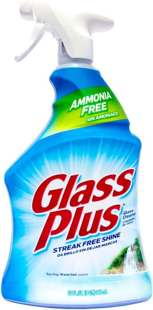 Glass Cleaner Spray, Window & Mirror Cleaner, 32 Fl Oz