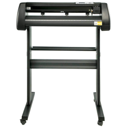 34 Inch Vinyl Cutter Plotter Machine with Stand Signmaster Software Sign Making Machine 720mm Paper Feed Vinyl Cutter