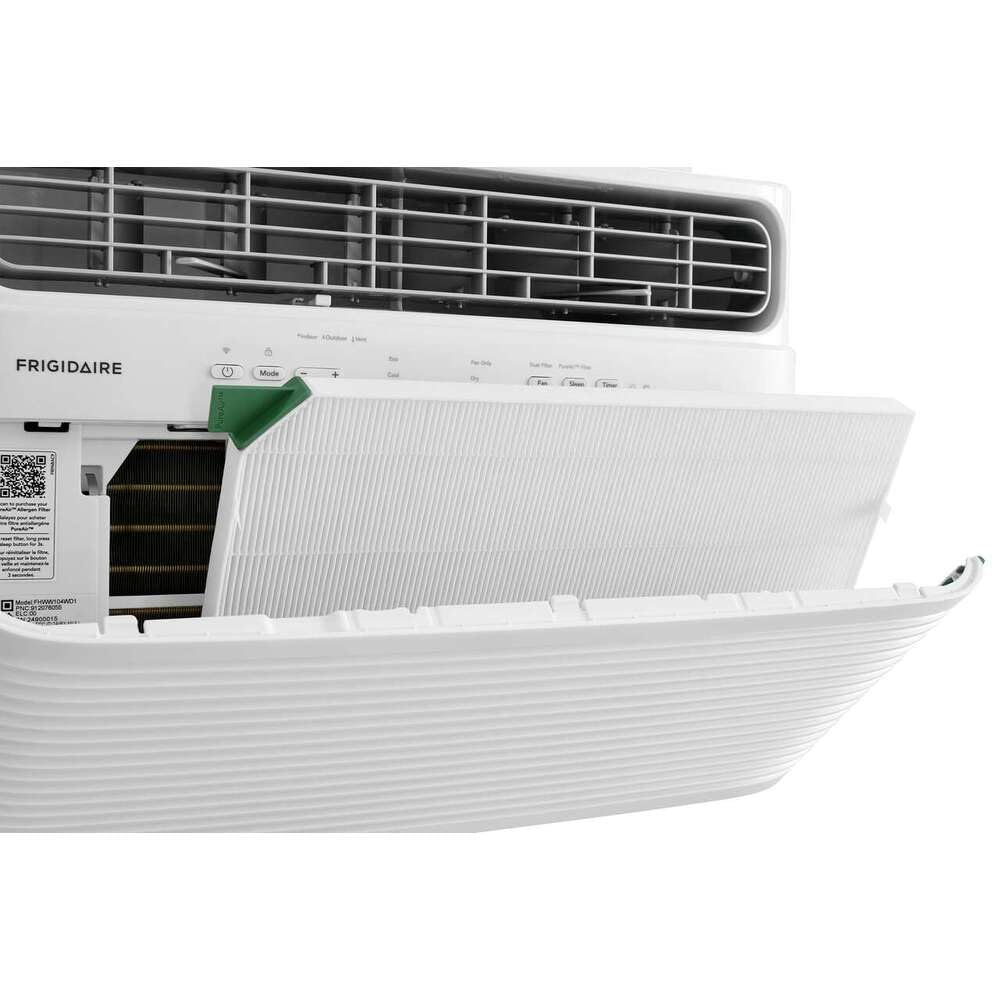 14,000 BTU Smart Window Air Conditioner with Wi-Fi, White