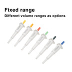1 PCS Mini Pipette 10-200ul, High Accurate Single-Channel Micropipette Manual Adjustable Variable Volume Pipettor for