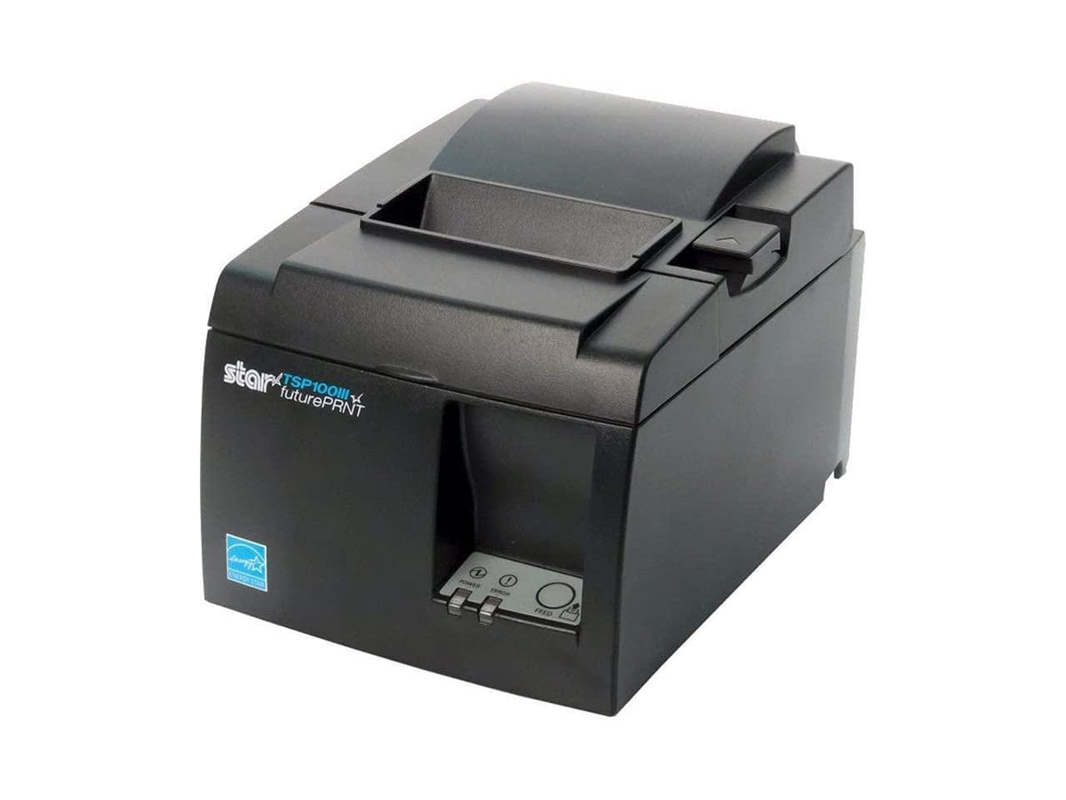 Thermal Printer TSP143IIIBi2 GY US Thermal, Cutter, Bluetooth iOS, Android and Windows, Gray, Int PS