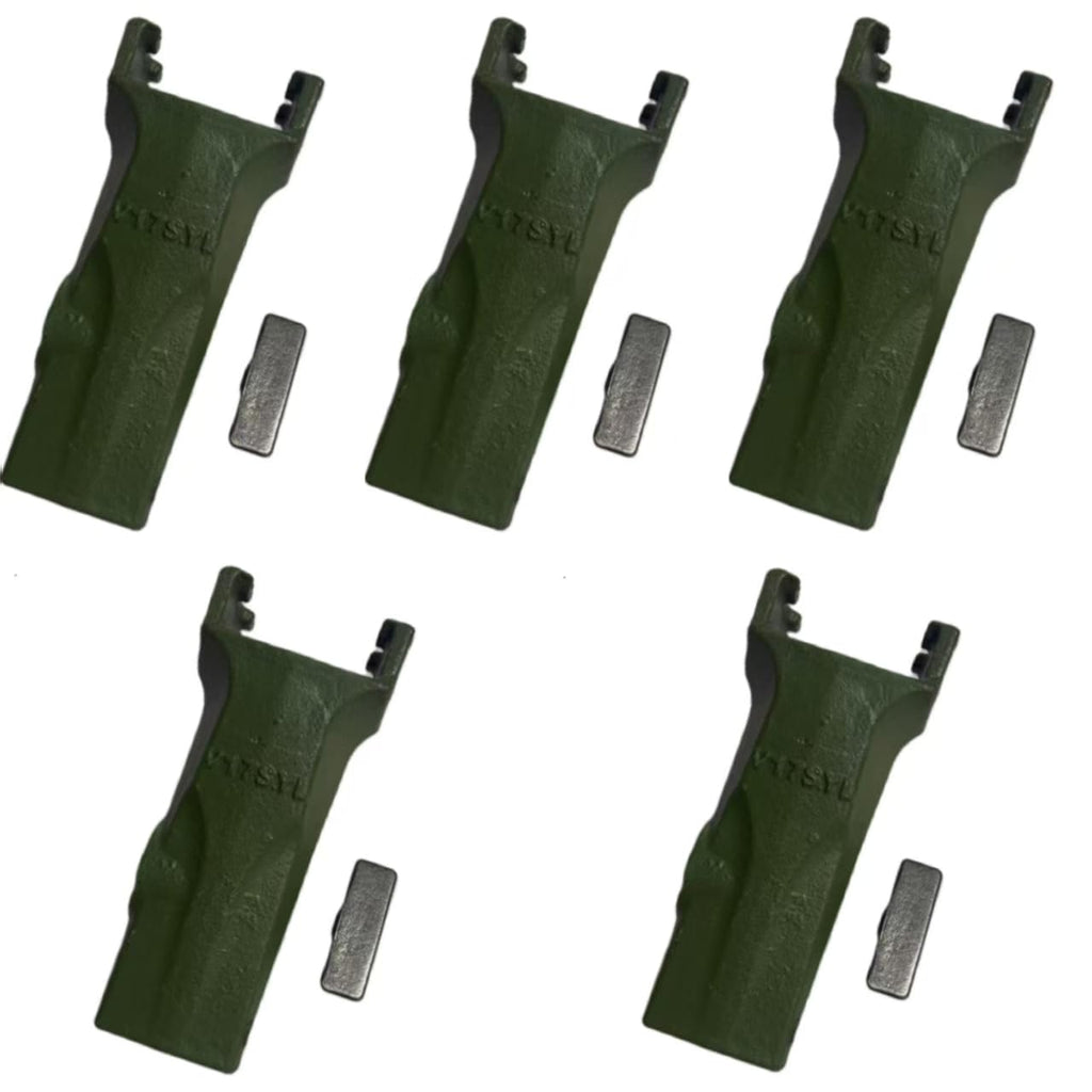 5PK V17SYL Bucket Digging Teeth/Tooth with V13/17PN Flex Pins