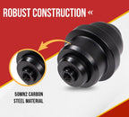 Mytee Products Forged Bottom Track Roller Replacement for Bobcat 7013575 Excavator E25, E26, E32, E32i, E34, E35, E35i, E35Z, E37, E42 Compact and Mini Excavator 225 231 325 331 328 334 335 430