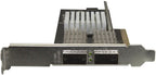 StarTech Dual Port 40G QSFP+ Network Card, 40GbE Fiber Optic LAN Card