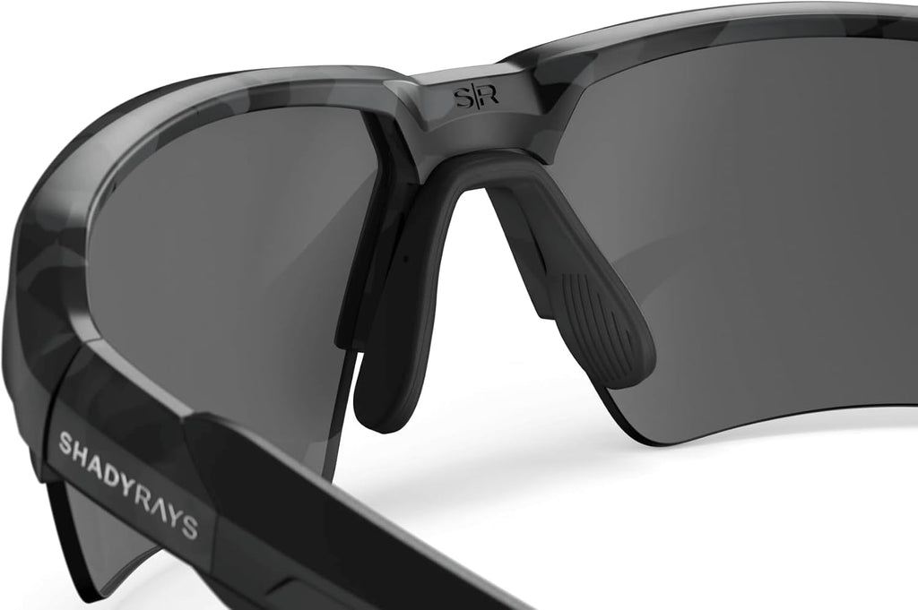 Talon Mens | Semi-Rimless Sport Polarized Sunglasses