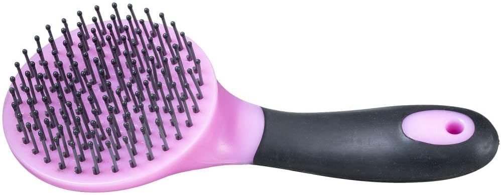 Tough1 Great Grips Mane & Tail Brush - Pink