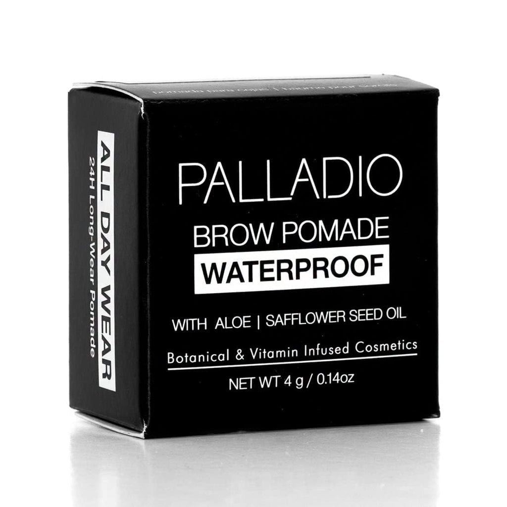 Brow Pomade Waterproof, 24 Hour Wear, Smudge Proof and Sweat Resistant Formula, Super Creamy Formula Glides on And
