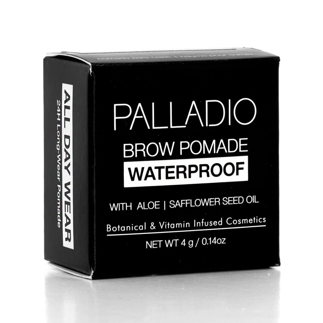 Brow Pomade Waterproof, 24 Hour Wear, Smudge Proof and Sweat Resistant Formula, Super Creamy Formula Glides on And