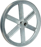 Chicago Die Cast 8 in. Dia. Zinc Single V Grooved Pulley 3/4" Bore