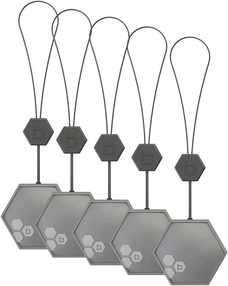 71005 B-hyve Smart Flood Sensor - WiFi Water Leak Detector (5-Pack) | WiFi Connected Flood Sensors Alert App