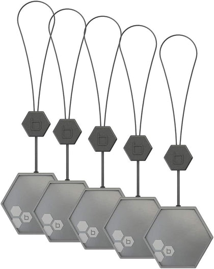 71005 B-hyve Smart Flood Sensor - WiFi Water Leak Detector (5-Pack) | WiFi Connected Flood Sensors Alert App