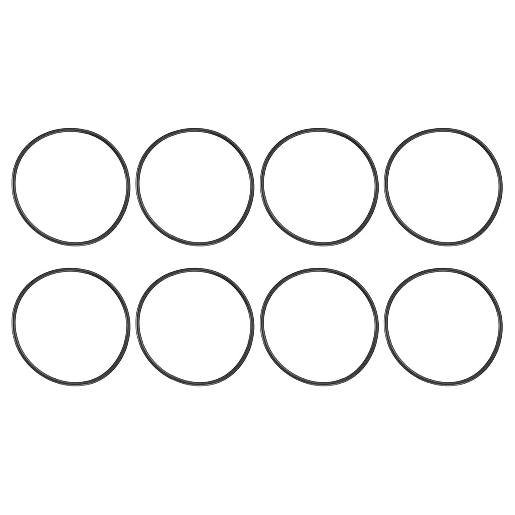 uxcell 8Pcs AS-237 Nitrile Rubber O-Rings 3-3/8" ID 3-5/8" OD 3/16" W