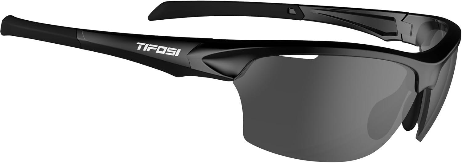 Intense Half-Frame Sunglasses - Golf, Running & Pickleball | 100% UVA/UVB, shatterproof polycarbonate. Vented