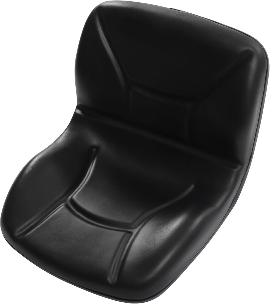 Universal Tractor Seat,High Back Compact Forklift Seat w/Pre-Drilled Holes | Lawn Mower Seat Replacement|High Back Seat