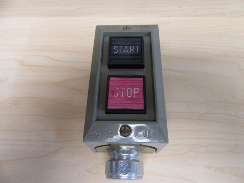 Square D 9001 BG-201 Start-Stop Push Button Station 39017 (Pack of 2)