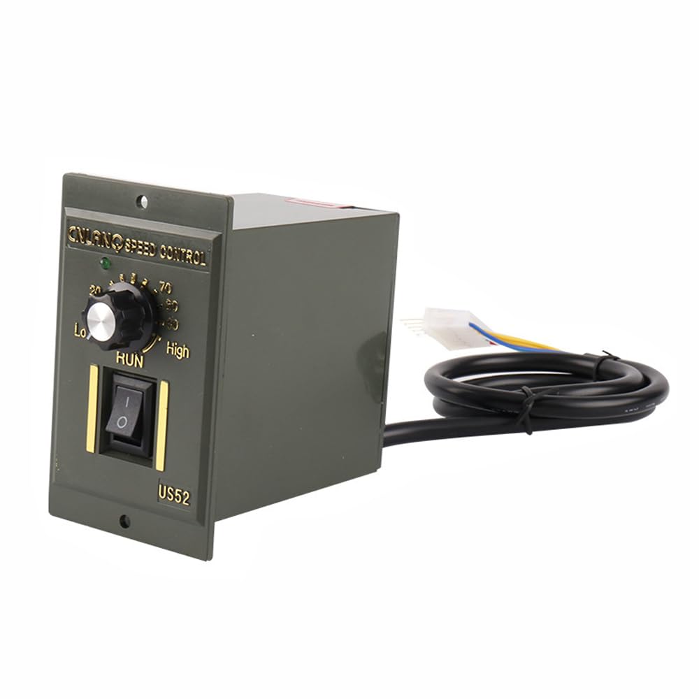 BE-TOOL AC Electric Motor Speed Controller for AC Gear Motor Controller(US-51 90W 110V)