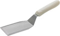 5" x 3" White Griddle Turner with Handle