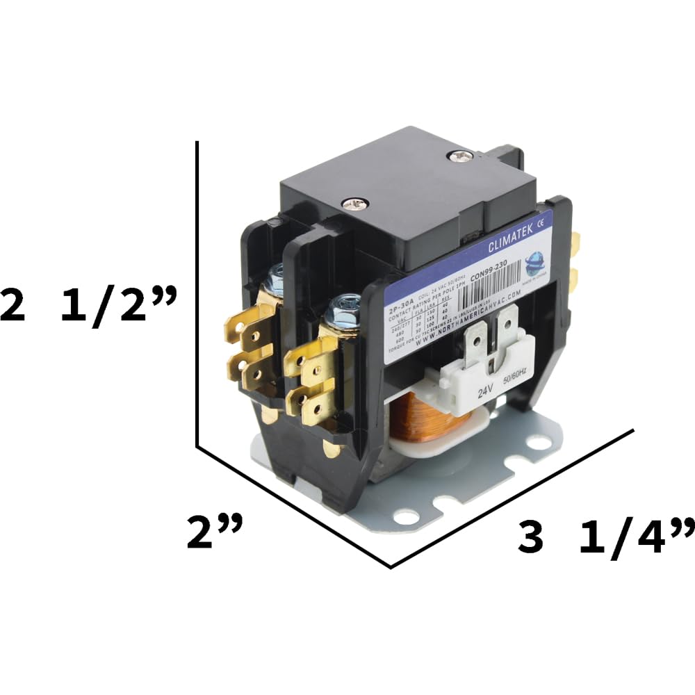 Goodman Air Conditioner Contactor CONT2P030024VS - 1 Each