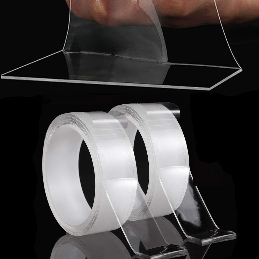 Double Sided Clear Nano Tape, 1.18 Inch x 16.5 Feet, 1 Pack