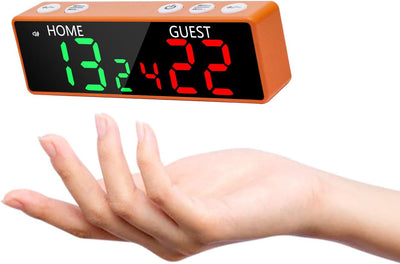 Mini Digital Scoreboard - Portable Tabletop Scoreboard for Games, Wireless Electronic Scoreboard with Buzzer, Score