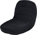 Black Riding Lawn Mower Tractor seat Cover for kubota Craftsman Husqvarna John Deere cub Cadet wheatherproof Padded