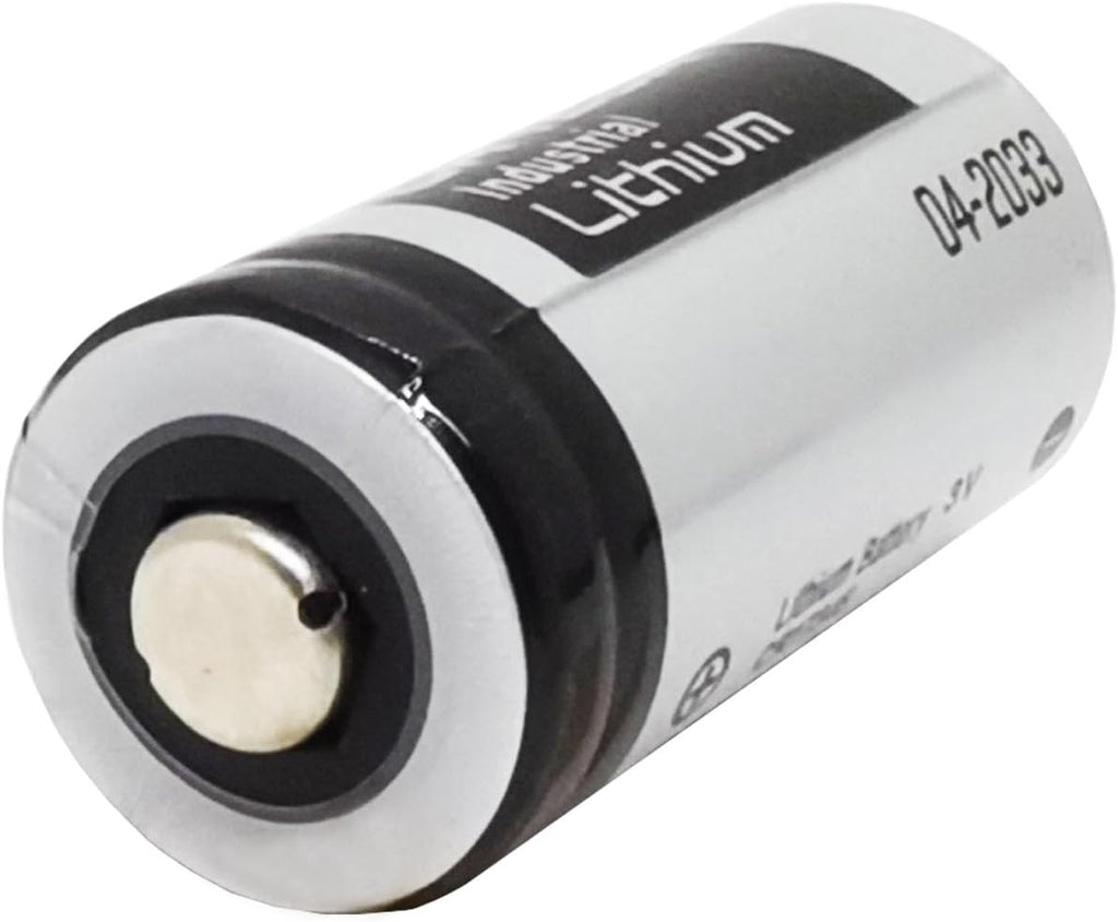 (2 Pack CR123A 3V Lithium Battery 1400mAh for Cameras Flashlight Alarm Smart Sensors (Non-Rechargeable)
