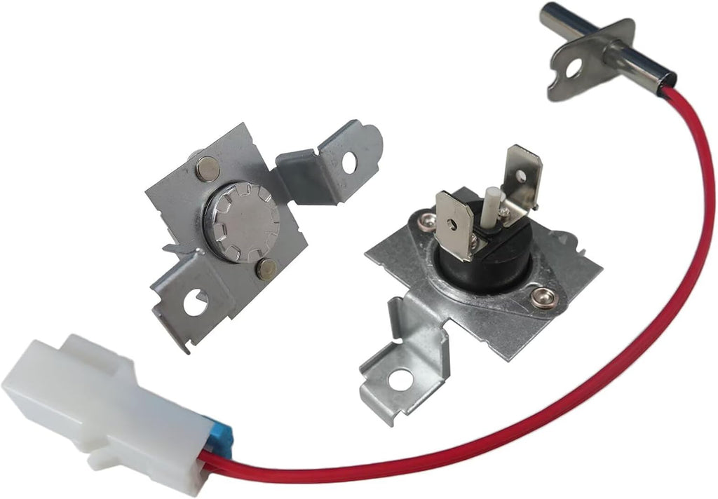 AP4441539 Dryer Thermistor and Thermostat Kit Replacement for LG Dryer DLEX3900B, DLEX4000W, DLEX4070V,Replace AH3530486, EA3530486 by YTXXDEUS
