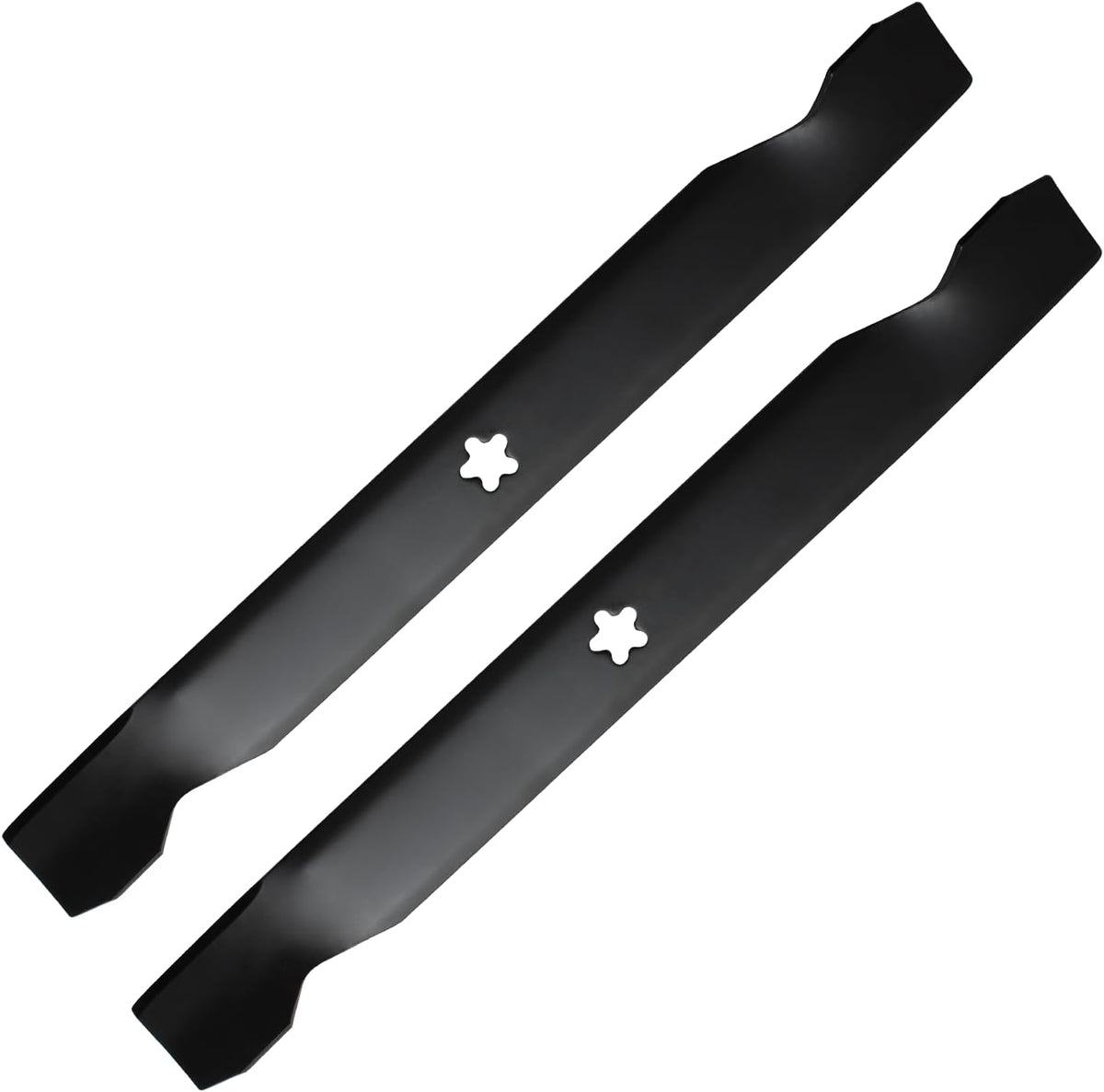 (2 Pack) Replacement High Lift Lawn Mower Blades for Craftsman Husqvarna Poulan 127843 138498 138971 532127843