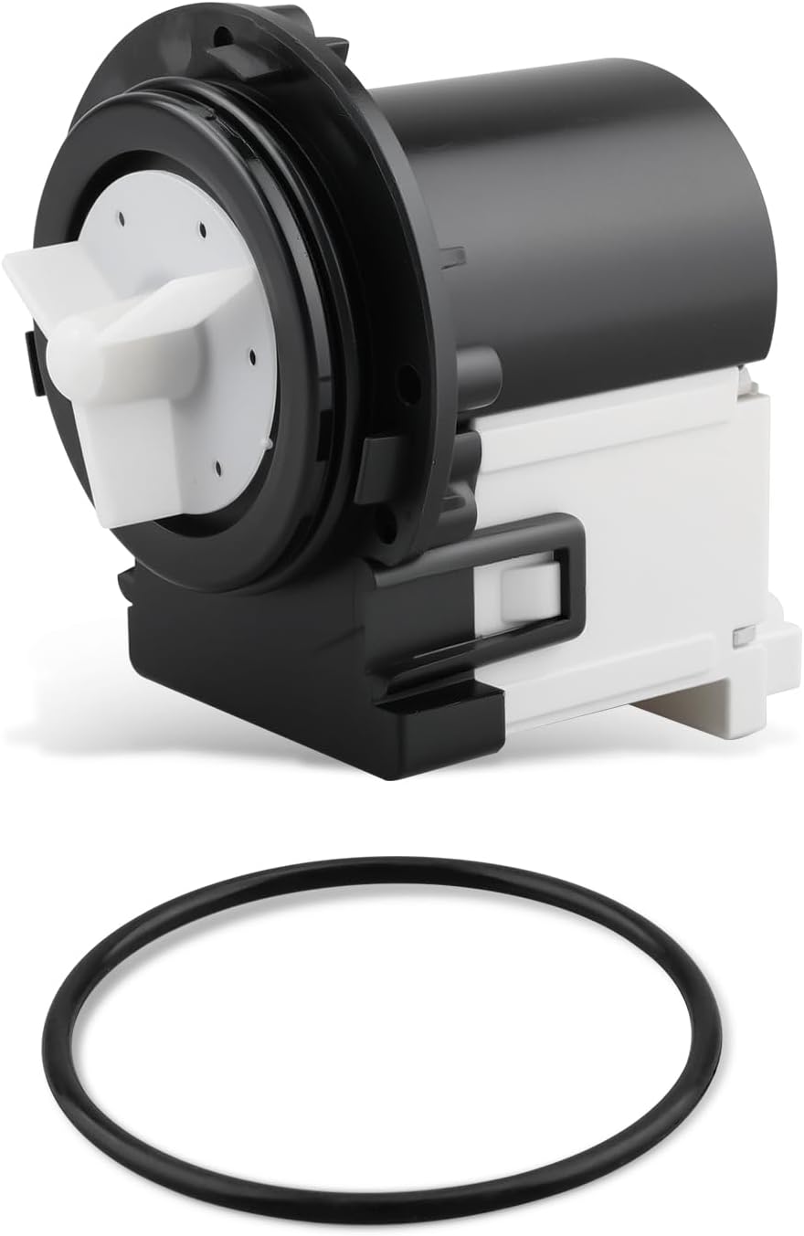 Washer Drain Pump Motor Assembly Fit for LG Washer WM4270HVA WM4270HWA WM4370HKA WM4370HWA WM5000HWA WM5000HVA WM0642HW WM0642HS Washer Machines