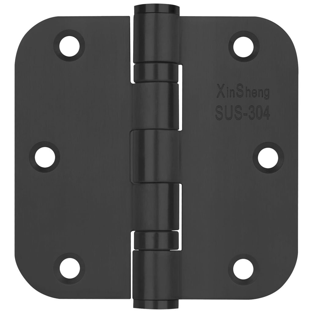 3.5" 304 Thickened Stainless Steel Door Hinges XINSheng 3 Pack(Black)