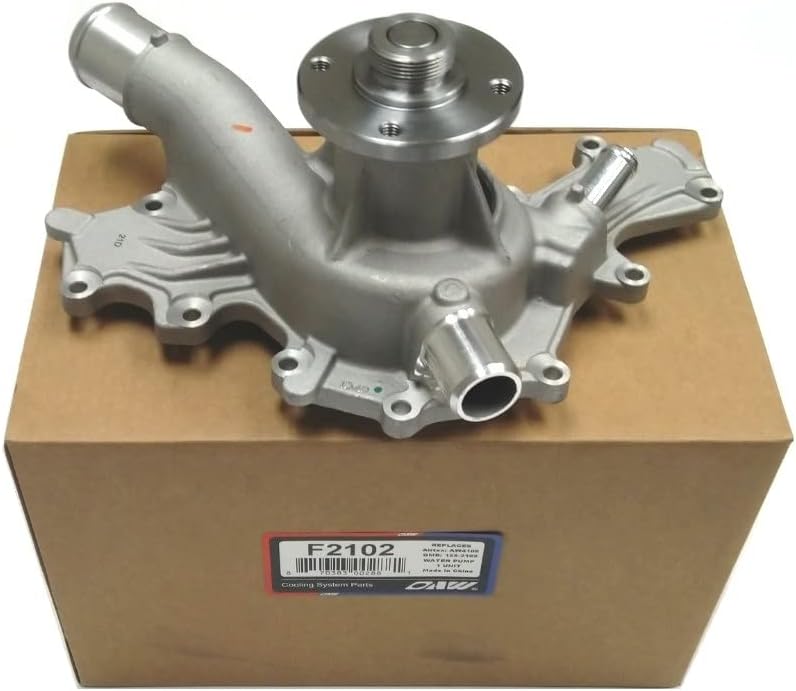 OAW F2102 Water Pump w/ 3-hose Outlets for Ford truck with 4.0L-V6 engine