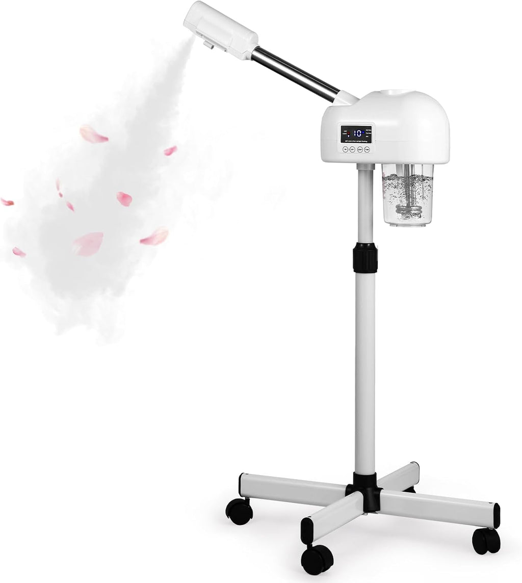 Professional Facial Steamer for Estheticians, Hot Mist & Timer Function, Vaporizador Facial Professional Steamer On