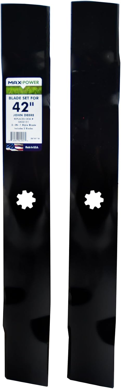 Maxpower 561811B USA MADE 2 Blade Set 3-N-1 Style