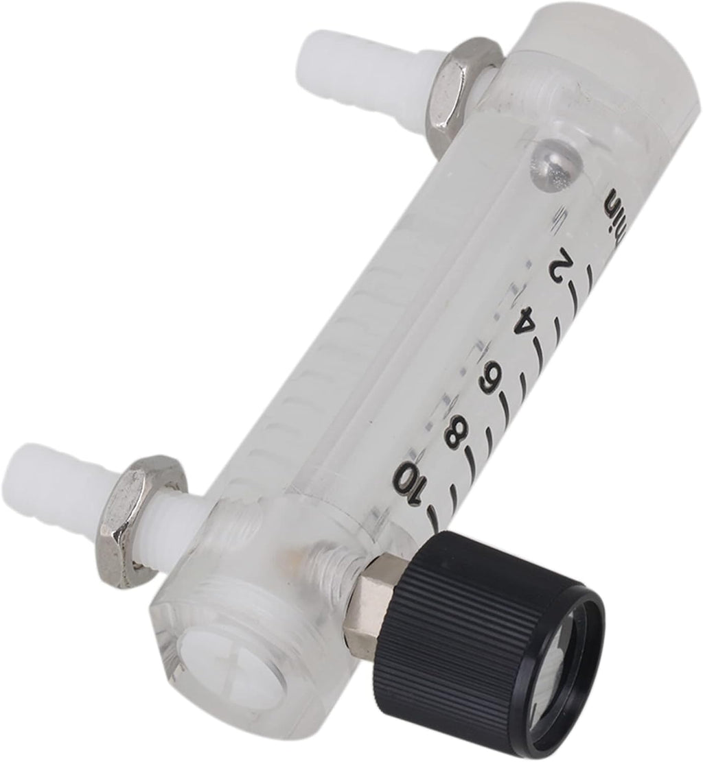 Oxygen Rotameter | Flow Range: 0~10 LPM | With Flow-Control Knob