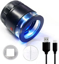 10x Loupe Magnifier Rechargeable Jewelers Loupe with UV and LED Lights, Illuminated Eye Loop Adjustable Focus Jewelry
