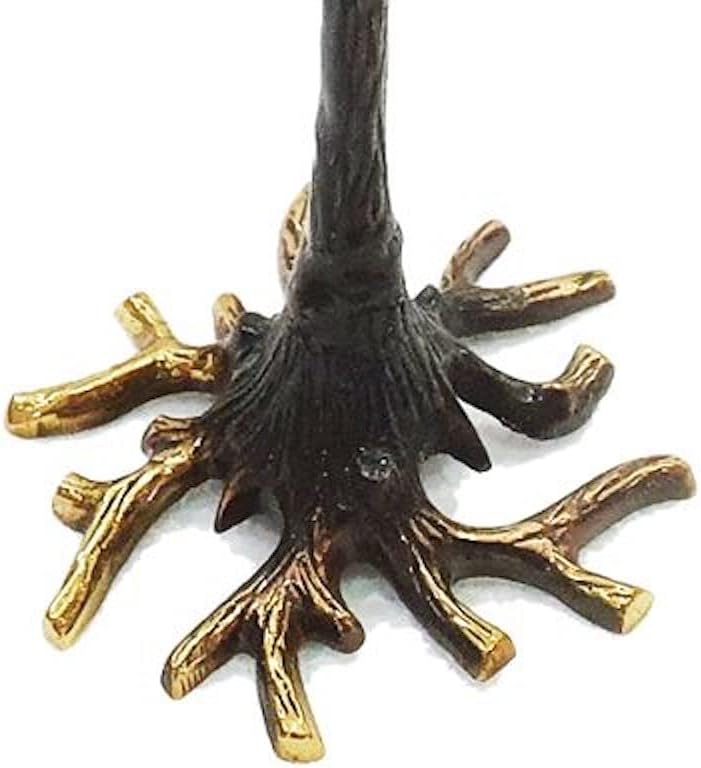 Yair Tree of Life Kiddush Cup For Shabbat and Yom Tov | Stainless Steel and Brass | Comes with Saucer | Unique