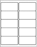 2" x 4" Shipping Address Labels for Laser Inkjet Printer, Mailing Label White for Package or Envelope, Printable