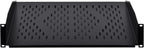 RackPath 2U Cantilever Universal Rack Shelf - 14in Deep – Rackmount Shelf for 19’’ AV/Network Equipment Racks – 55lbs Capacity - 2 Pack