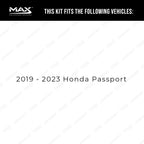 Max Advanced Brakes Front & Rear Brake Kit For Honda Passport